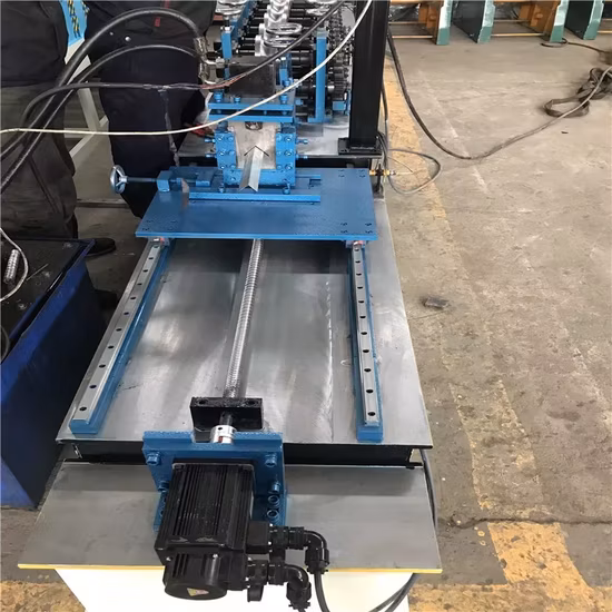 Double Row C U T Ceiling Channe Grid Wall Angle Drywall Corner Light Keel Steel Frame Roll Shaped Profile Stud and Track T Bar Roll Forming Making Machine
