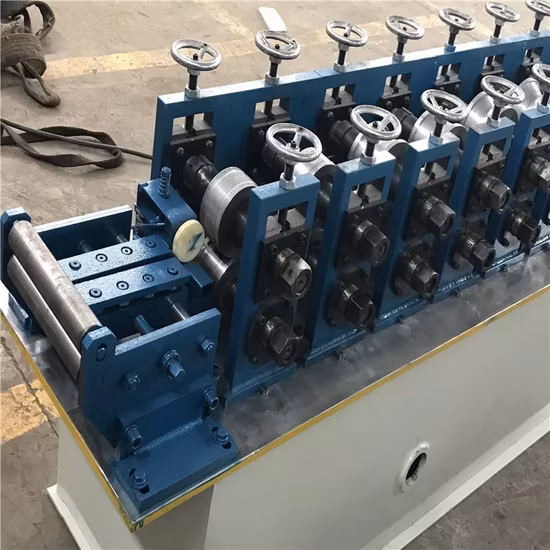 Double Row C U T Ceiling Channe Grid Wall Angle Drywall Corner Light Keel Steel Frame Roll Shaped Profile Stud and Track T Bar Roll Forming Making Machine