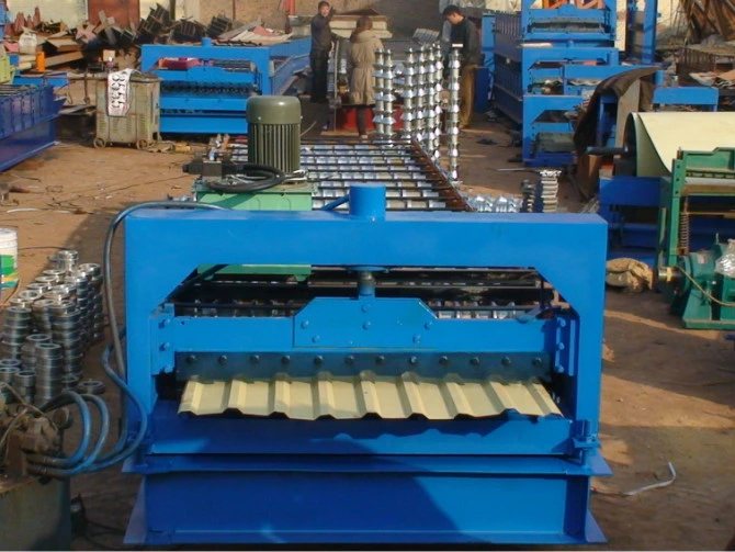 Corrugated Thin Metal Sheet Cold Rolling Purlin Roll Forming Machine