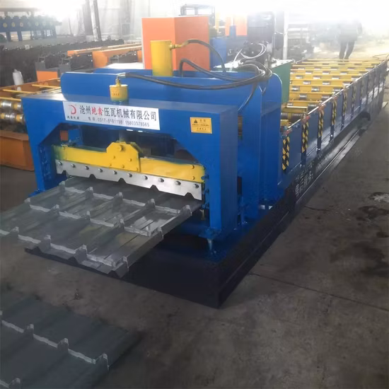 Máquina Formadora de Rolos de Telha de Metal Completamente Automática Formadora de Rolos de Telha de Resina Antiga