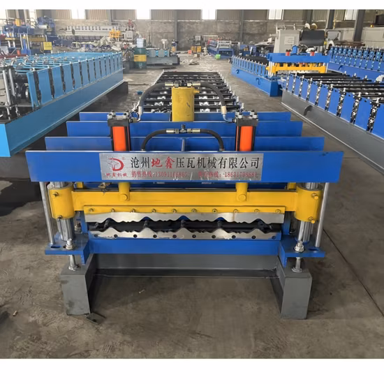 Máquina formadora de rolos de telhado de cor de telha esmaltada Xn 1080